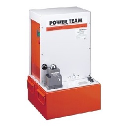 POWER TEAM No.PQ1203 Electric Pump for Single Acting Cylinders , 25.5 x 15.5 x 14.25 inches; 164 Pounds