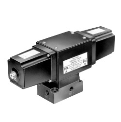 POWER TEAM No.9554 3/4-way 2-position, remote-mounted solenoid valve, 24VAC, 50/60 Hz., Wt. 15.4 lbs