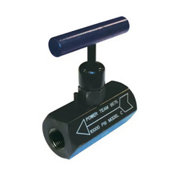 POWER TEAM No.9575 In-Line Manual Shut-Off Valve for Single Acting Cylinder , Wt., 1.4 lbs.