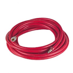 POWER TEAM No.350208 Air Hose for Inflatable Jack, 30’ Long, Red