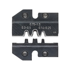 KNIPEX No.97 49 44 Crimping Die Set, Phoenix-Contact Module Connector , 0.14 / 1.5mm.