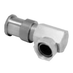 POWER TEAM No.203156 90 Degree Flange Adapter, 1-1/2&quot; Flanged-Head x 1-1/2&quot; NPSM Female Swivel , Wt 4.2 lbs.