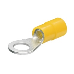 KNIPEX No.97 99 179 Nylon Ring Terminal, M5 Stud , 12 - 10AWG , 4 - 6mm. (Yellow)