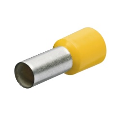 KNIPEX No.97 99 336 Wire Ferrules With Plastic Collar , 10AWG , 20mm. (Yellow)