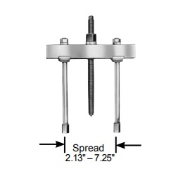 POWER TEAM No.939 MP Series Mechanical Push Puller , 1.1/2&quot;-12 x 17.25&quot; / 44 lbs.