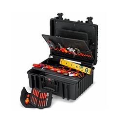 KNIPEX No.00 21 36 Tool Case “Robust34“ Electric, 26 Parts