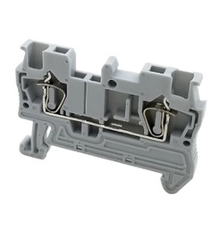 เทอร์มินอลเข้าสายชนิดกด SHINOHAWA No.TB257 Din rail terminal block Type: push-in Colour Grey , 0.2-2.5mm2 32A