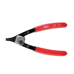 คีมถ่าง-หุบแหวน (ปากงอ 90°) MILWAUKEE No.48-22-6538 Convertible Snap Ring Pliers 2in1 (large size)