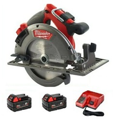 เครื่องเลื่อยวงเดือนไร้สาย MILWAUKEE No.M18CCS66-502 M18 Circular Saw (Charger , 2x Battery 5.0Ah )