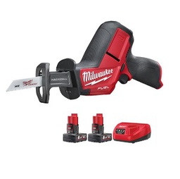 เลื่อยอเนกประสงค์ไร้สาย M์ILWAUKEE No.M12 CHZ-402 Cordless Multipurpose Saw 12V 0-3,000/minute , 15.9mm./1.2kg. (Charger , 2x Battery 4Ah)