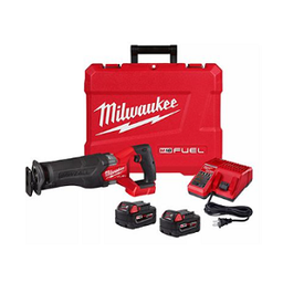 เครื่องเลื่อยคอตรง MILWAUKEE NO.M18 FSX-302X Super Sawzall 6 Speed with Gard (1 charger , 2 Battery 3.0Ah)