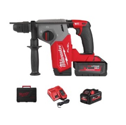 สว่านโรตารี่ MILWAUKEE No.M18FHX-402 FUEL SDS Plus Rotary Hammer ,  26 mm . (Charger ,2xBattery 3Ah )