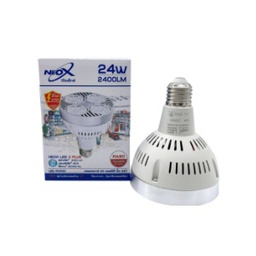 หลอดไฟพาร์ NEO-X LED PAR30 E27 2400LM 6500K (Daylight) , 24W (ฺbody white)