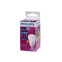 หลอดไฟ PHILIPS LED E14/P50 Bulb 6.5W Daylight