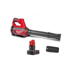 เครื่องเป่าลมไร้สาย MILWAUKEE No.M12BBL-1B4 Cordless Blower 12V (1x Battery 4.0Ah)