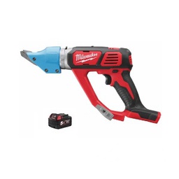 กรรไกรตัดโลหะ MILWAUKEE NO.M18BMS20-1HB3 M18 Cordless 18 Gauge Single Cut Shear (1 XBattery 3.0Ah)