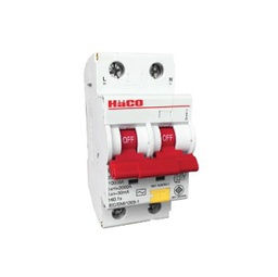 เบรคเกอร์ HACO No.RO4-20C/30 Circuit Breaker RCBO 30mA 10kA , 2P 20A 230VAC