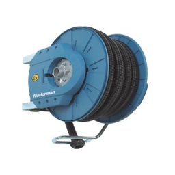 NEDERMAN No.30805981 Hose reel Ser 881 for 10m 38 (1.1/2&quot;) -Ex-Blue-Ned