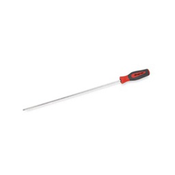 SNAP-ON No.SHD4120R Screwdriver Flat Tip Cabinet Instinct Hard Handle Red .032 tip 15.3/4&quot;