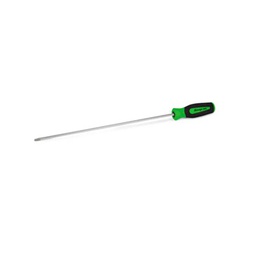 SNAP-ON No.SGDP162BG Screwdriver PHILLIPS Cabinet Instinct Soft Grip Green #2 tip 21&quot;