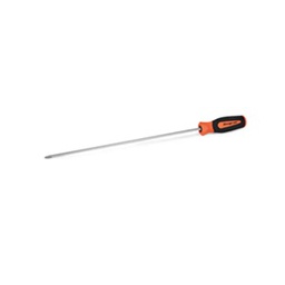 SNAP-ON NO.SGDP122BO Screwdriver PHILLIPS Cabinet Instinct Soft Grip Orange #2 tip 17&quot;