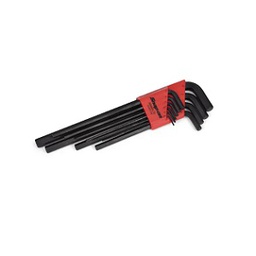 ประแจแอลหกเหลี่ยม SNAP-ON NO.AWMXL10 Metric Extra-Long L-Shaped Hex Key Set (1.5-10 mm) 10pc