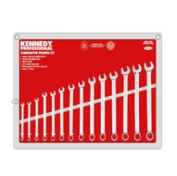 [102050064022] ชุดประแจแหวนข้างปากตาย KENNEDY NO.KEN-582-3974K Set Combination Spanners 6-32mm. (26 pcs/set)