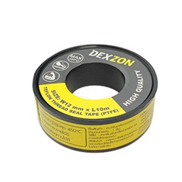 เทปพันเกลียว DEXZON No.173757 Teflon thread Seal tape (PTFE) ,12 x 1000mmt