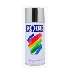 สีสเปรย์ KOBE No.K80 Spray paint : CHROME , 400cc.