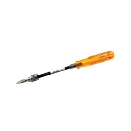 ไขควงแบนแกนสลิง BROWN No.D745 (2060025) Sling axis screwdriver : Flat 5 x 22mm.