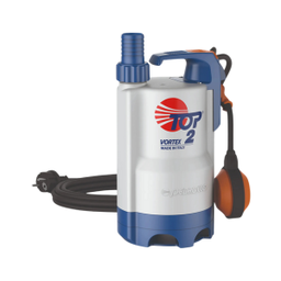 ปั๊มแช่ PEDROLLO No.TOP2-AUTO มีสวิตซ์ลูกลอยไฟฟ้า Submersible pumps 1.1/4&quot; 0.5HP 220V.