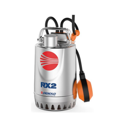 ปั๊มแช่ PEDROLLO No.RXm2 มีสวิตซ์ลูกลอยไฟฟ้า Submersible pumps 1.1/4&quot; 0.5HP 220V.