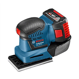 เครื่องขัดกระดาษทรายแบบสั่น BOSCH NO.GSS 18V-10 (06019D0202) Random orbit sander+L-Box