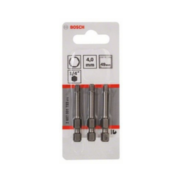 ดอกไขควง BOSCH No.2607001733 Extra Hart HEX , 4 x 49 mm. (3pcs/Ea)