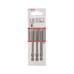 ดอกไขควง BOSCH No.2607001764 Screw Driver Bit : Ex T20 T25 T30 , 152 mm. (3pcs/ea)