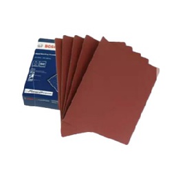 กระดาษทรายขัดไม้ BOSCH No.2608621500 Sandpaper A4 for wood (P60) #5 , 230 x 280 mm. (100Pcs/Ea)