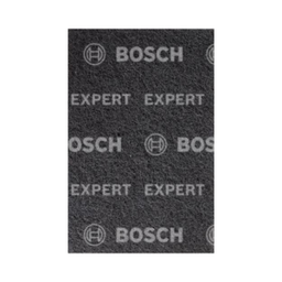 แผ่นใยขัดสีเทา BOSCH No.2608901213 Fleece Pad (P220-280) , 6&quot; x 9&quot; (Grey)