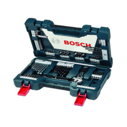 ชุดดอกสว่านและดอกไขควง BOSCH No.2607017403 Drill and Screwdriver Bit Set : V-Line (83 Pcs)