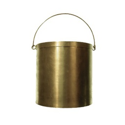 [125240019001] CARLTSO NO.EX1017-250AL Trolle Bucket (Non-Sparking Tools) 12L Aluminum 250x240mm.