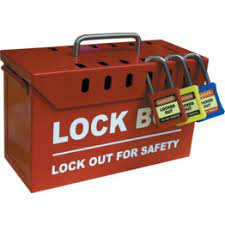 [010000000179] กล่องเหล็ก MATLOCK NO.MTL9509040K Lockout (Portable Group box) สำหรับล็อกเป็นกลุ่ม