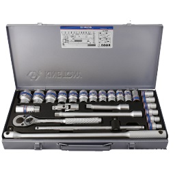 [101147076028] KING TONY NO.4226MR01 (4226MR) 1/2&quot;Dr. Set Socket wrench 10-32mm. 12P (25pcs/set)