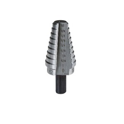 [507002000026] KLEIN NO.59002 High Speed Steel Step-Drill Bits-Inch Size (9/16 to 1)