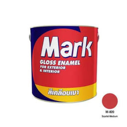 [006000000167] สีน้ำมันเคลือบเงา MARK No.M820 Scarlet Medium , สีชมพู