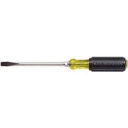 [103002063006] KLEIN NO.602-3 Coated Cabinet Tip Screwdrivers Round size 5mm x 3&quot; (76mm.)