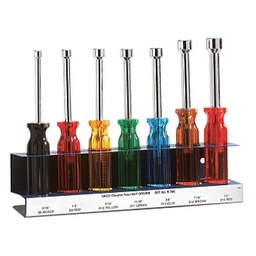 [103011063028] KLEIN NO.S700 7-Piece Nut Driver Set With Metal Stand 3 Shafts