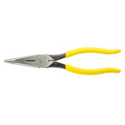 [104003063001] KLEIN NO.D203-8 Heavy Duty Long Nose Pliers Side Cutting size 8-7/16&quot; (214mm.)