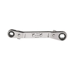 [104014063015] KLEIN NO.68234 Ratcheting Offset Box Wrenchs size 1/4x5/16