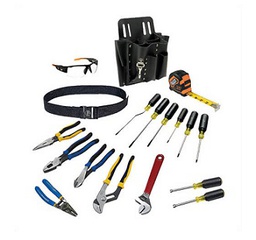 [121003063003] KLEIN NO.80118 18-Piece Journeyman Tool Set