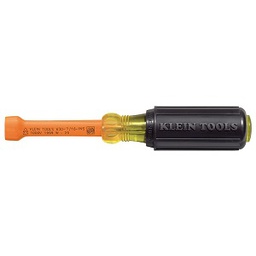 [124010063007] KLEIN NO.630-1/2-INS Insulated Cushion Grip Nut Drivers size 7-5/16&quot; (186mm.)