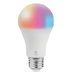 [013000001075] หลอดไฟแอลอีดีอัจฉริยะ HI-TEK No.HSLL09RGBC Smart Bulb 9W RGB WIFI+BT